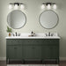 Millennium - 65003-MB - Three Light Vanity - Froselle - Matte Black