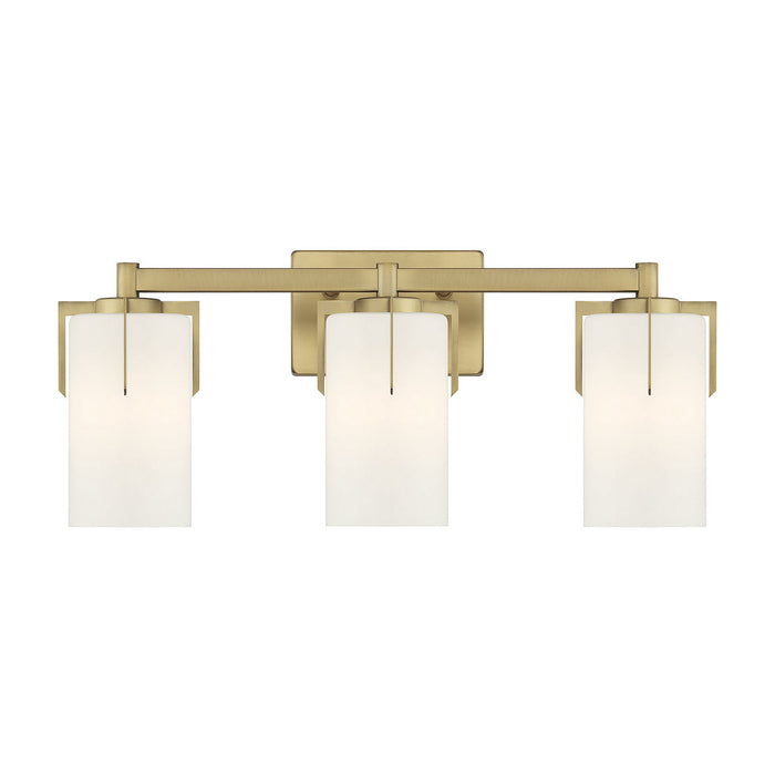 Millennium - 65003-VB - Three Light Vanity - Froselle - Vintage Brass