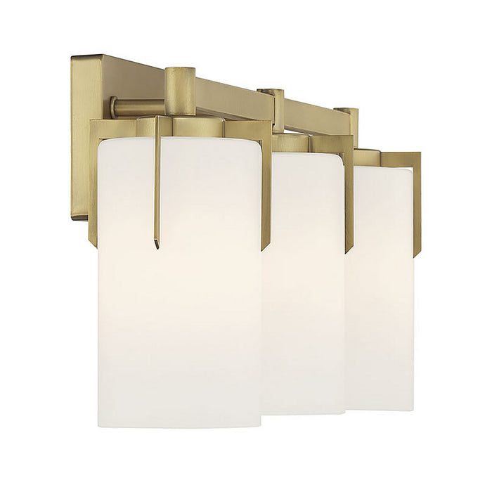 Millennium - 65003-VB - Three Light Vanity - Froselle - Vintage Brass