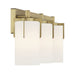 Millennium - 65003-VB - Three Light Vanity - Froselle - Vintage Brass