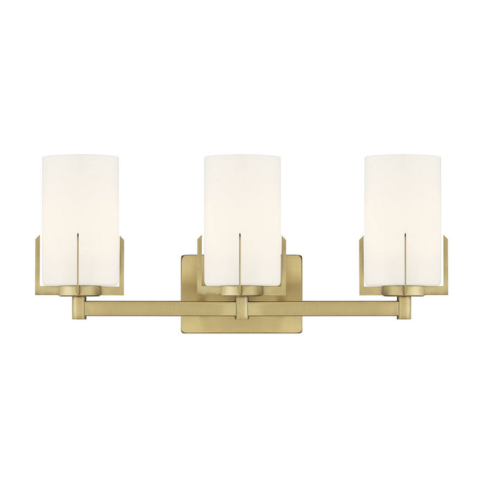Millennium - 65003-VB - Three Light Vanity - Froselle - Vintage Brass