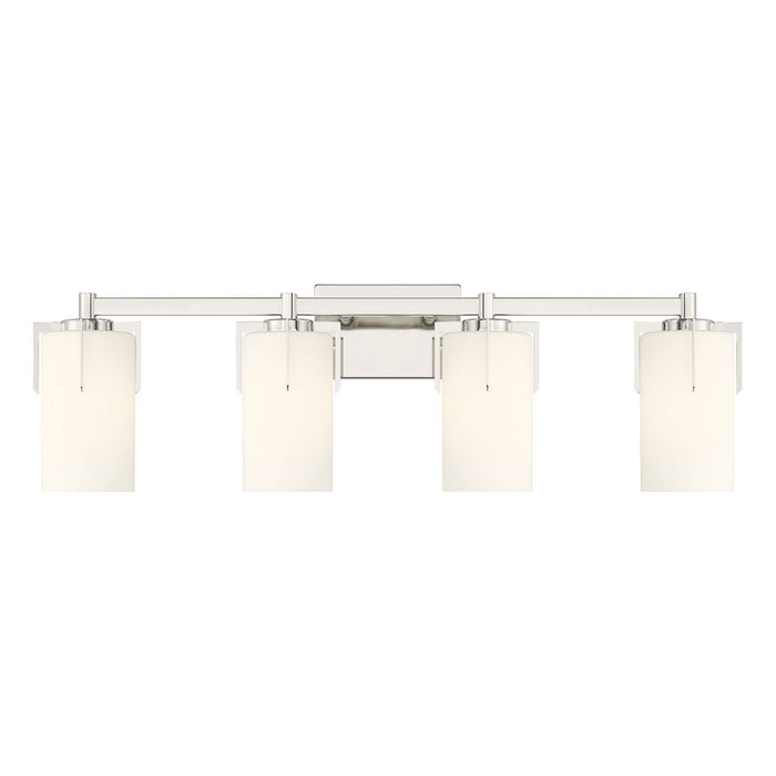Millennium - 65004-PN - Four Light Vanity - Froselle - Polished Nickel
