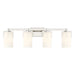 Millennium - 65004-PN - Four Light Vanity - Froselle - Polished Nickel