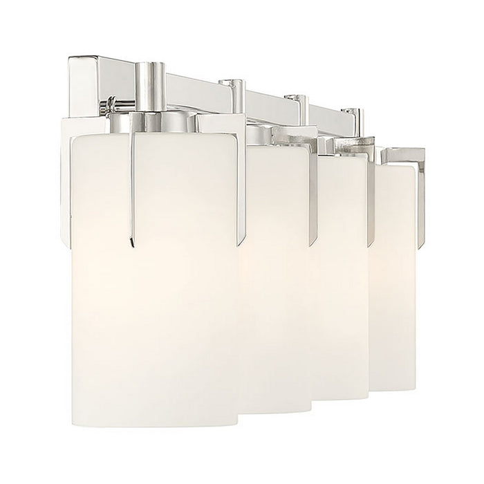 Millennium - 65004-PN - Four Light Vanity - Froselle - Polished Nickel