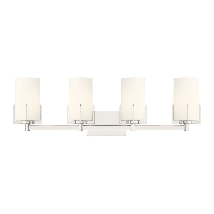 Millennium - 65004-PN - Four Light Vanity - Froselle - Polished Nickel