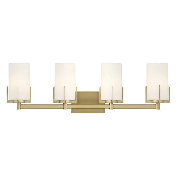 Millennium - 65004-VB - Four Light Vanity - Froselle - Vintage Brass