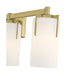 Millennium - 65004-VB - Four Light Vanity - Froselle - Vintage Brass