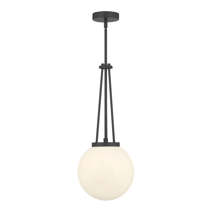 Millennium - 65101-MB - One Light Pendant - Vellin - Matte Black