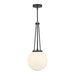 Millennium - 65101-MB - One Light Pendant - Vellin - Matte Black