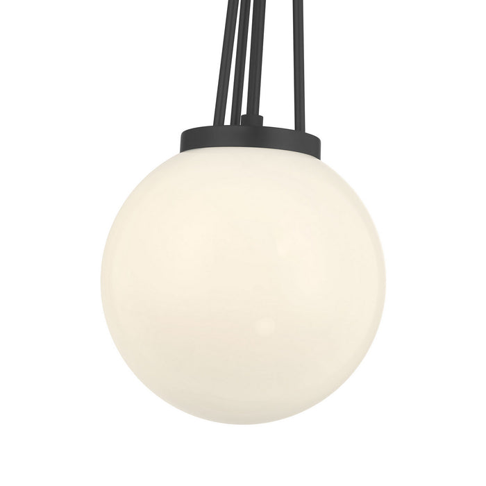 Millennium - 65101-MB - One Light Pendant - Vellin - Matte Black