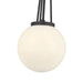 Millennium - 65101-MB - One Light Pendant - Vellin - Matte Black