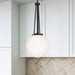 Millennium - 65101-MB - One Light Pendant - Vellin - Matte Black