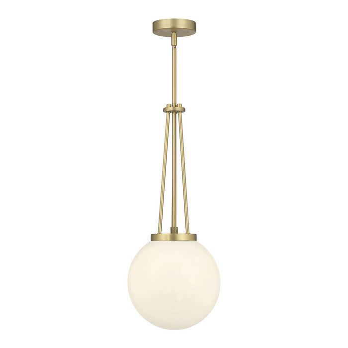 Millennium - 65101-VB - One Light Pendant - Vellin - Vintage Brass