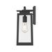Millennium - 66001-PBK - One Light Lantern - Kendrix - Powder Coated Black