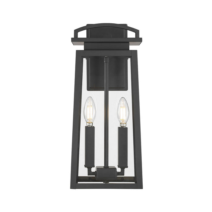 Millennium - 66002-PBK - Two Light Lantern - Kendrix - Powder Coated Black