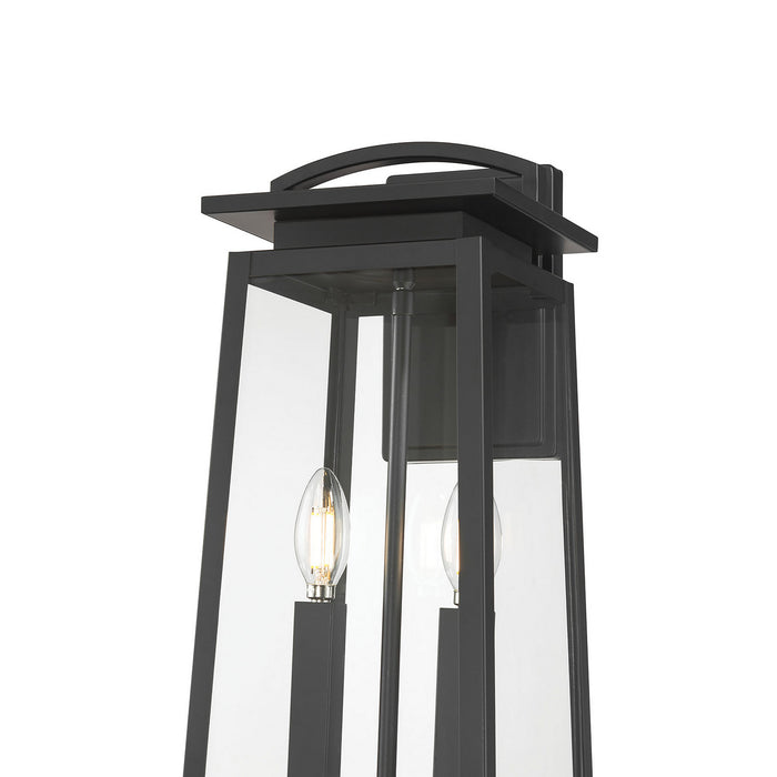 Millennium - 66002-PBK - Two Light Lantern - Kendrix - Powder Coated Black