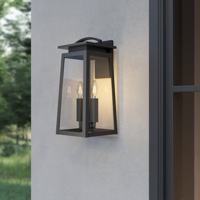 Millennium - 66002-PBK - Two Light Lantern - Kendrix - Powder Coated Black