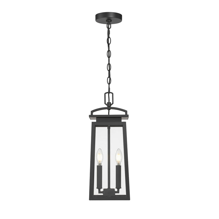 Millennium - 66102-PBK - Two Light Hanging Lantern - Kendrix - Powder Coated Black