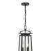 Millennium - 66102-PBK - Two Light Hanging Lantern - Kendrix - Powder Coated Black