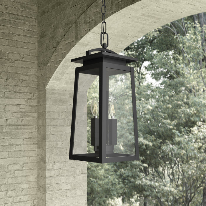 Millennium - 66102-PBK - Two Light Hanging Lantern - Kendrix - Powder Coated Black
