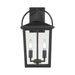 Millennium - 66202-PBK - Two Light Lantern - Strathden - Powder Coated Black