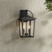 Millennium - 66202-PBK - Two Light Lantern - Strathden - Powder Coated Black
