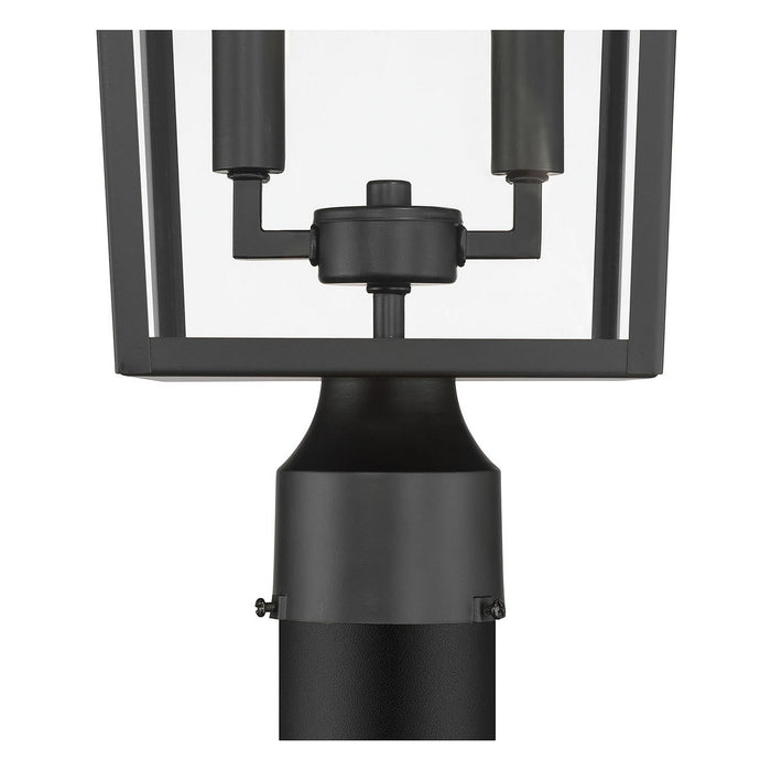 Millennium - 66302-PBK - Two Light Post Lantern - Strathden - Powder Coated Black
