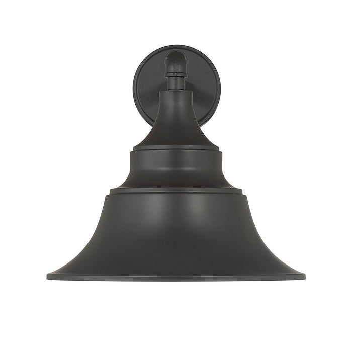 Millennium - 67001-PBK - One Light Wall Sconce - Varnel - Powder Coated Black