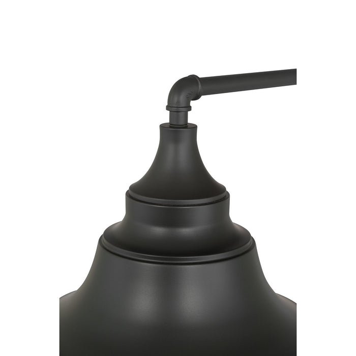 Millennium - 67001-PBK - One Light Wall Sconce - Varnel - Powder Coated Black