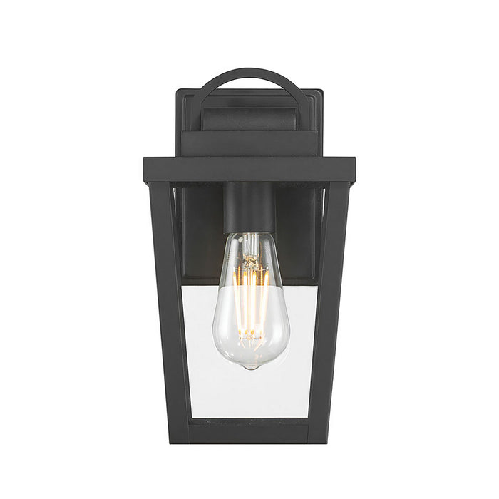 Millennium - 68001-PBK - One Light Lantern - Brenwick - Powder Coated Black