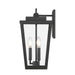 Millennium - 68003-PBK - Three Light Lantern - Brenwick - Powder Coated Black