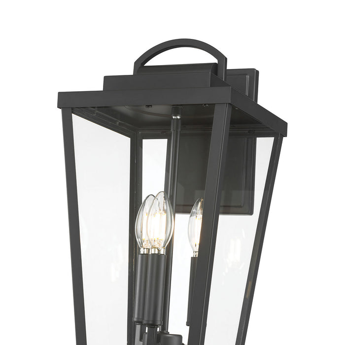Millennium - 68003-PBK - Three Light Lantern - Brenwick - Powder Coated Black