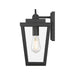 Millennium - 68101-PBK - One Light Lantern - Brenwick - Powder Coated Black
