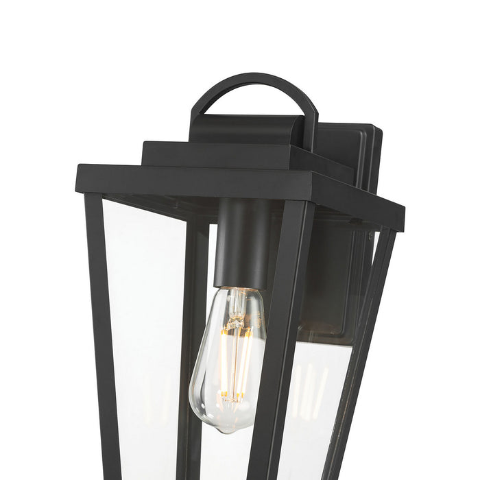 Millennium - 68101-PBK - One Light Lantern - Brenwick - Powder Coated Black