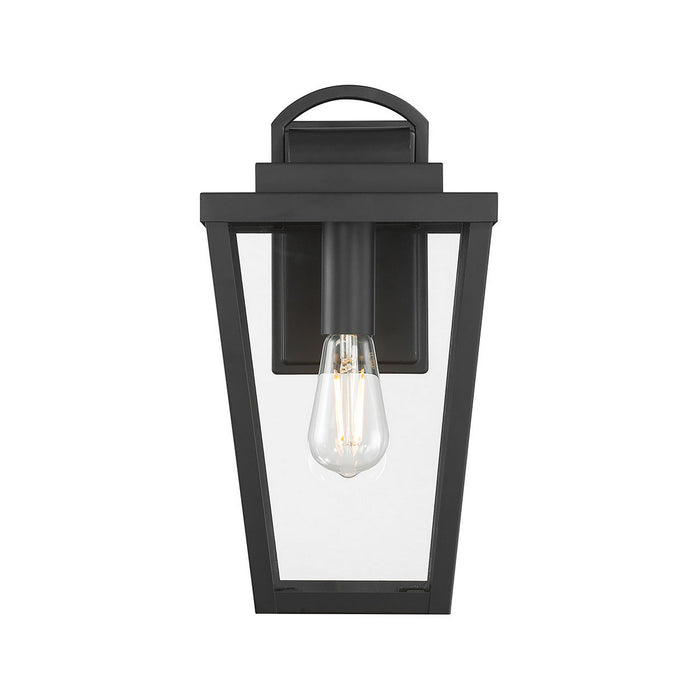 Millennium - 68201-PBK - One Light Lantern - Brenwick - Powder Coated Black