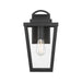 Millennium - 68201-PBK - One Light Lantern - Brenwick - Powder Coated Black