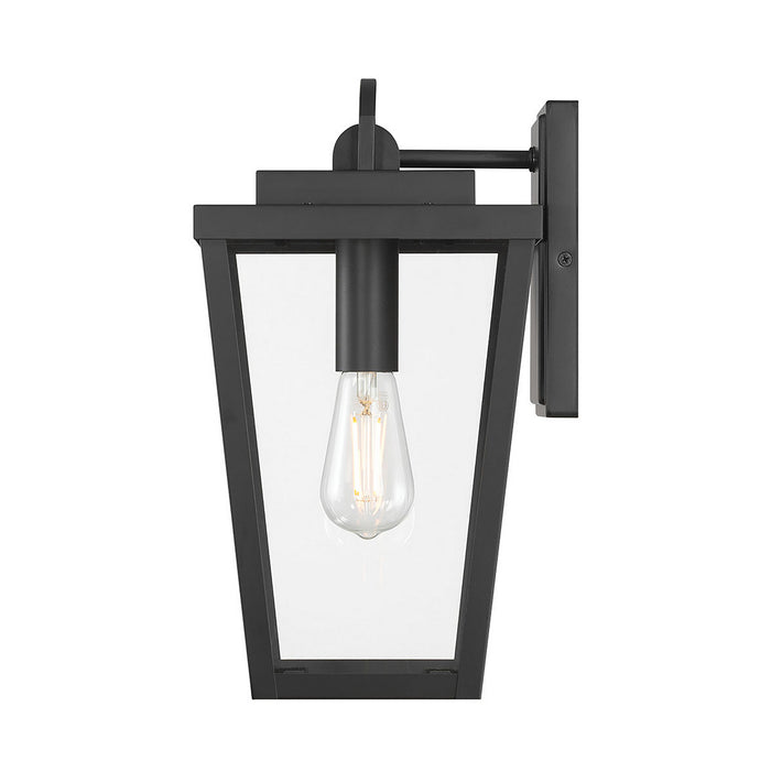 Millennium - 68201-PBK - One Light Lantern - Brenwick - Powder Coated Black