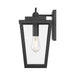Millennium - 68201-PBK - One Light Lantern - Brenwick - Powder Coated Black