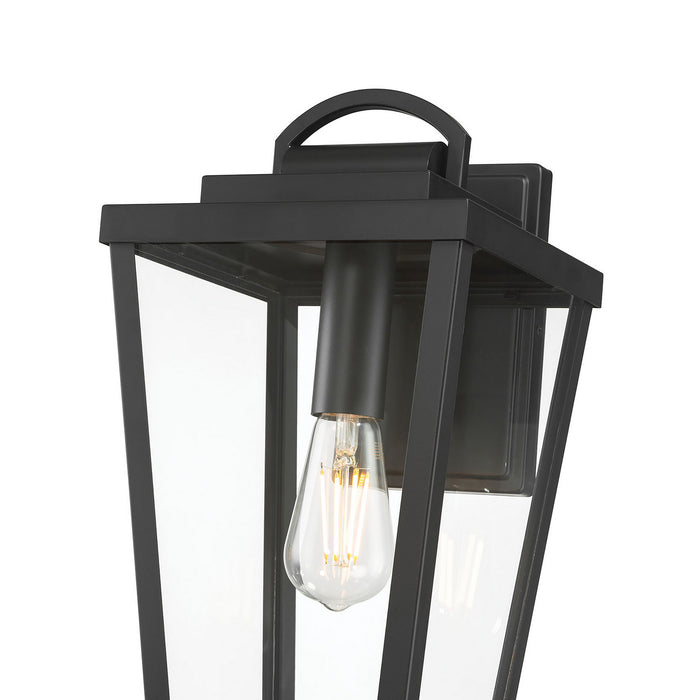 Millennium - 68201-PBK - One Light Lantern - Brenwick - Powder Coated Black