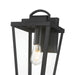 Millennium - 68201-PBK - One Light Lantern - Brenwick - Powder Coated Black
