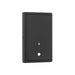 Millennium - 68201-PBK - One Light Lantern - Brenwick - Powder Coated Black