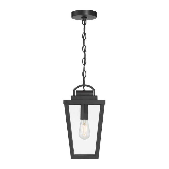 Millennium - 68301-PBK - One Light Pendant - Brenwick - Powder Coated Black
