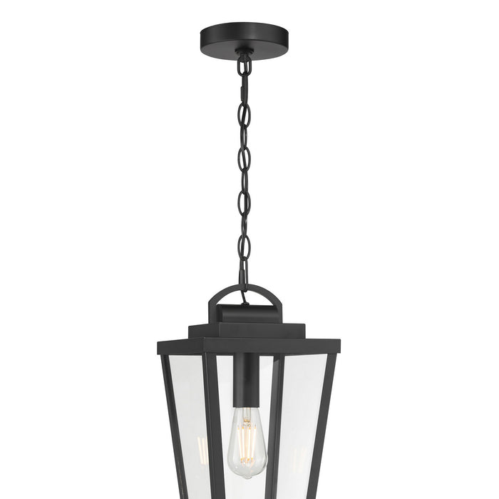 Millennium - 68301-PBK - One Light Pendant - Brenwick - Powder Coated Black