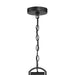 Millennium - 68301-PBK - One Light Pendant - Brenwick - Powder Coated Black