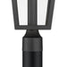 Millennium - 68401-PBK - One Light Post Lantern - Brenwick - Powder Coated Black