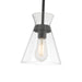 Millennium - 69001-MB - One Light Mini Pendant - Amarella - Matte Black
