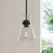 Millennium - 69001-MB - One Light Mini Pendant - Amarella - Matte Black