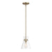 Millennium - 69001-MG - One Light Mini Pendant - Amarella - Modern Gold