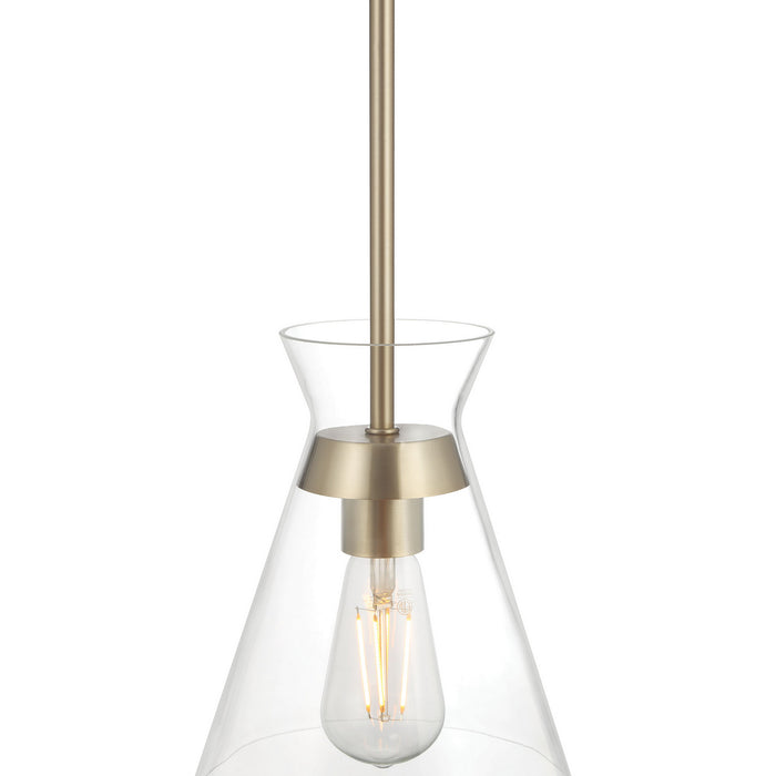 Millennium - 69001-MG - One Light Mini Pendant - Amarella - Modern Gold