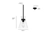 Millennium - 69001-MG - One Light Mini Pendant - Amarella - Modern Gold